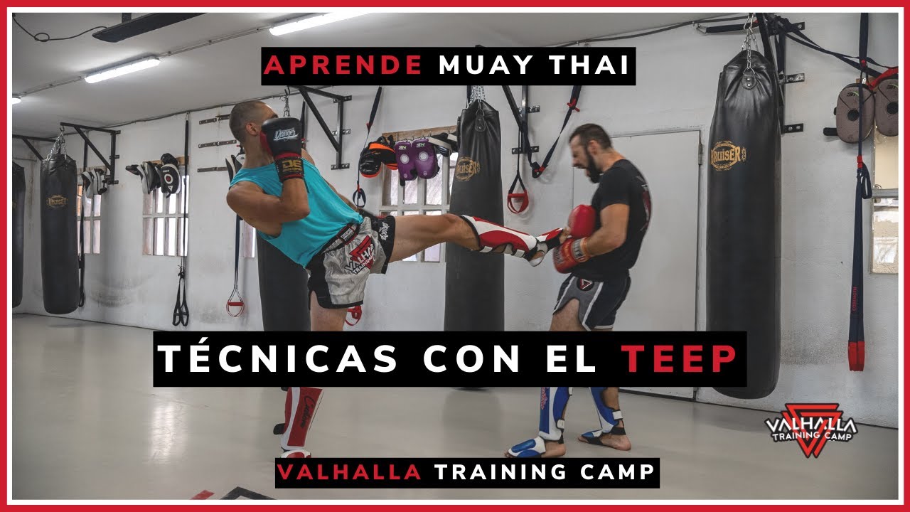 🐼 Clase Muay Thai y Kick Boxing - 2 Técnicas de engaños con el teep 🐍