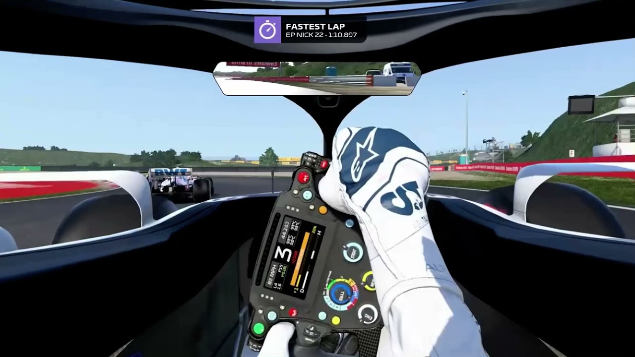 What a clean re-overtake
