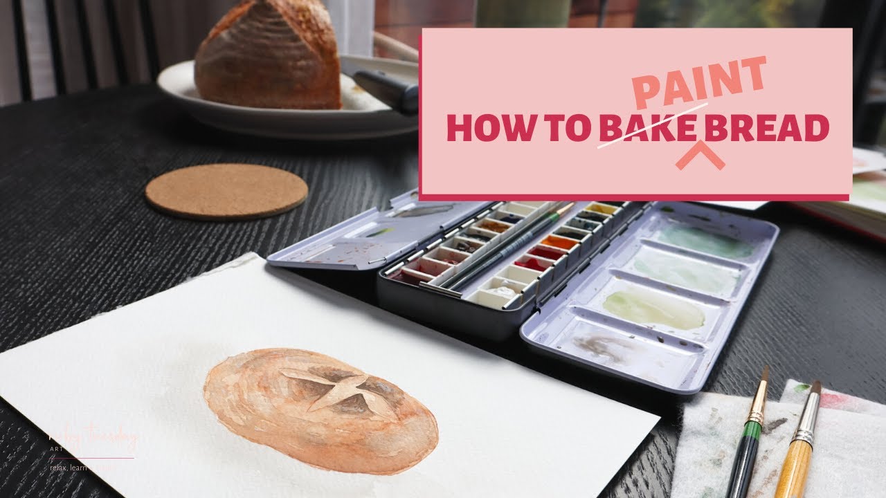 Love bread? Love painting? Watch this!