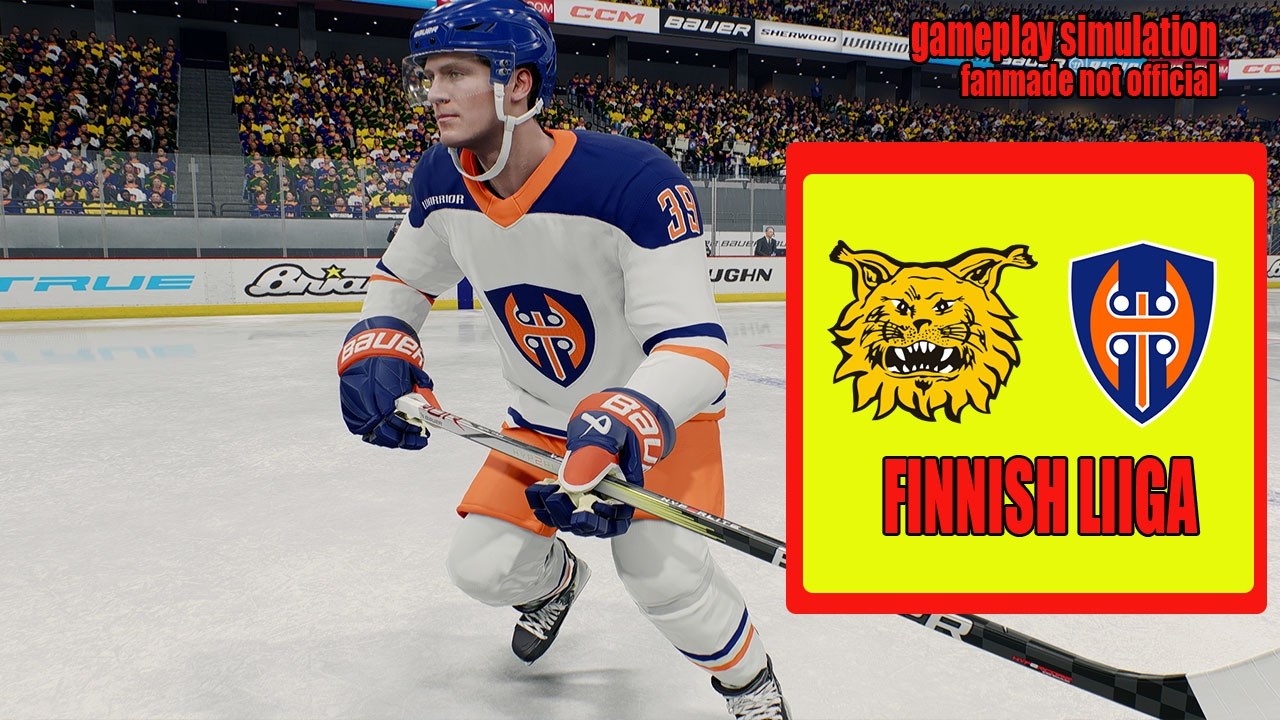Ilves vs Tappara | Tampere Derby | Gameplay Simulation LIVE | Finnish Liiga