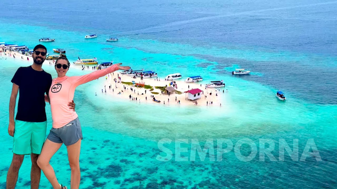 Island in the middle of NOWHERE | Semporna, Sabah | travel vlog