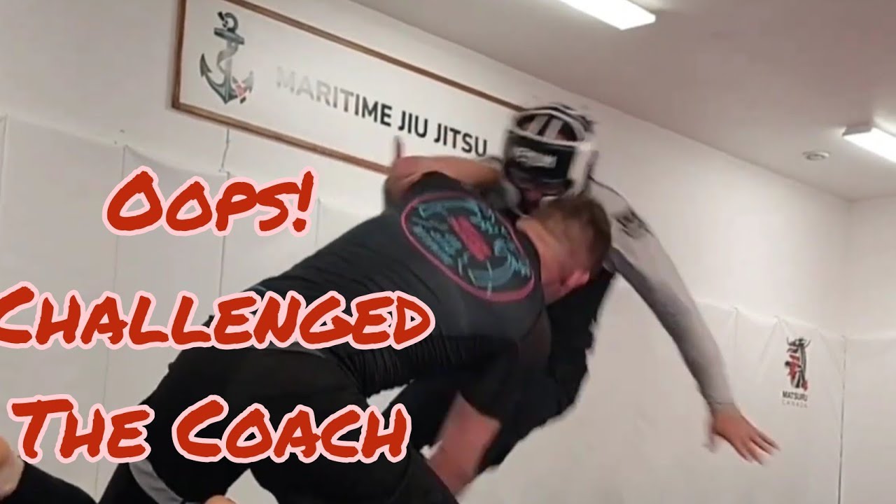 What was I thinking! Asked Jiu Jitsu coach how many subs he can get in a roll, without killing me