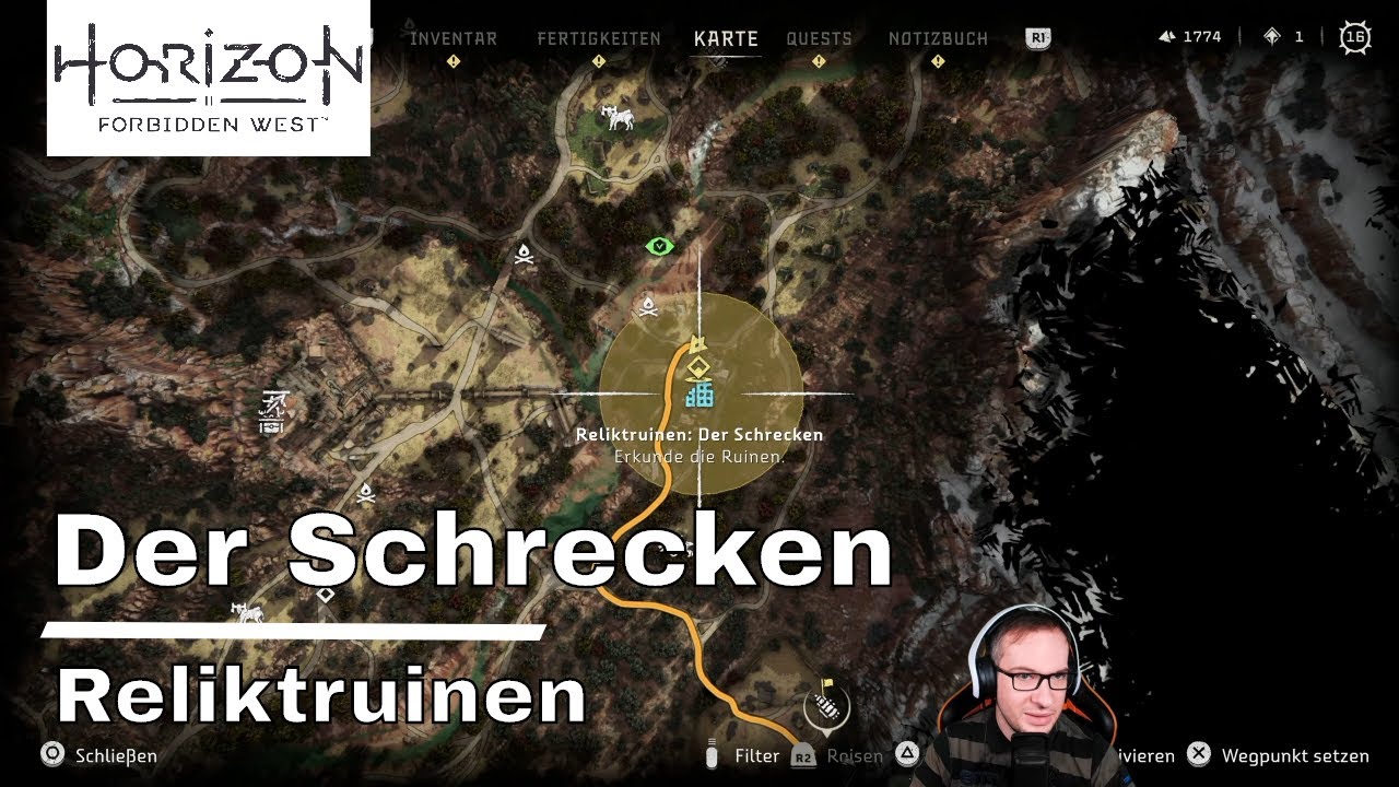Horizon Forbidden West - Der Schrecken - Reliktruinen