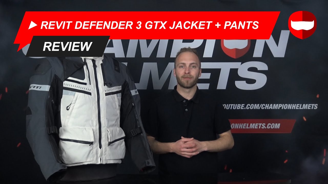 Revit Defender 3 GTX Jacket + Pants - Review - Champion Helmets