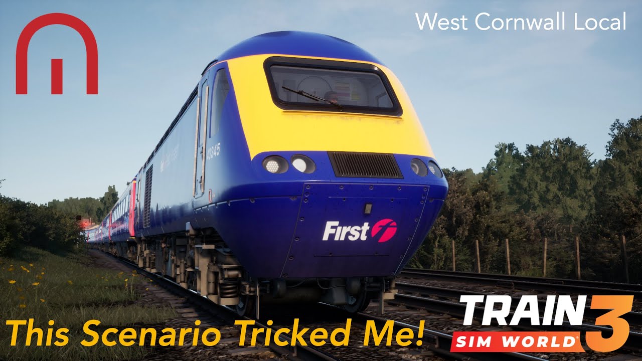 Train Sim World 3 - This Scenario tricked me! - West Cornwall Local Class 43 HST