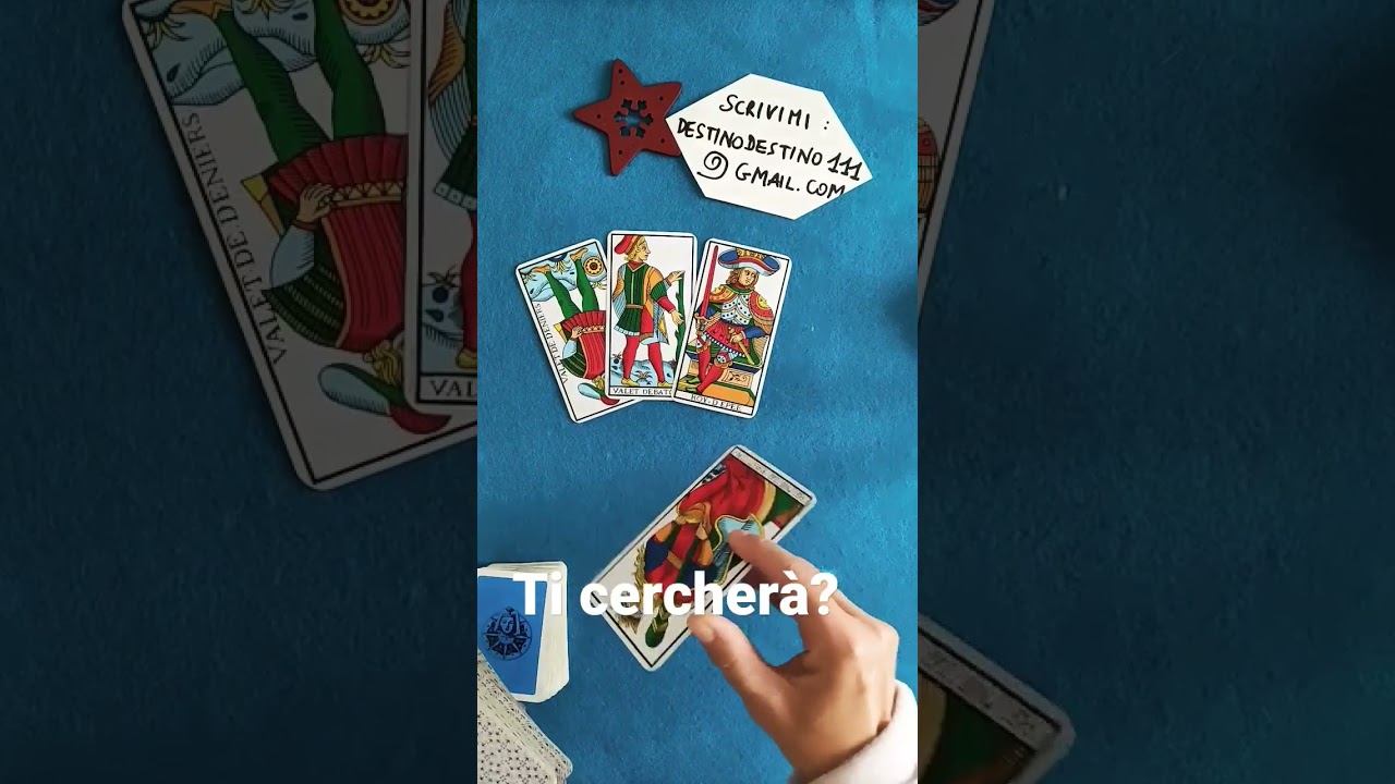 Ti cercher&agrave;? #letturatarocchi #tarocchionline #tarocchiinterattivi #tarocchi #tarocchiamore