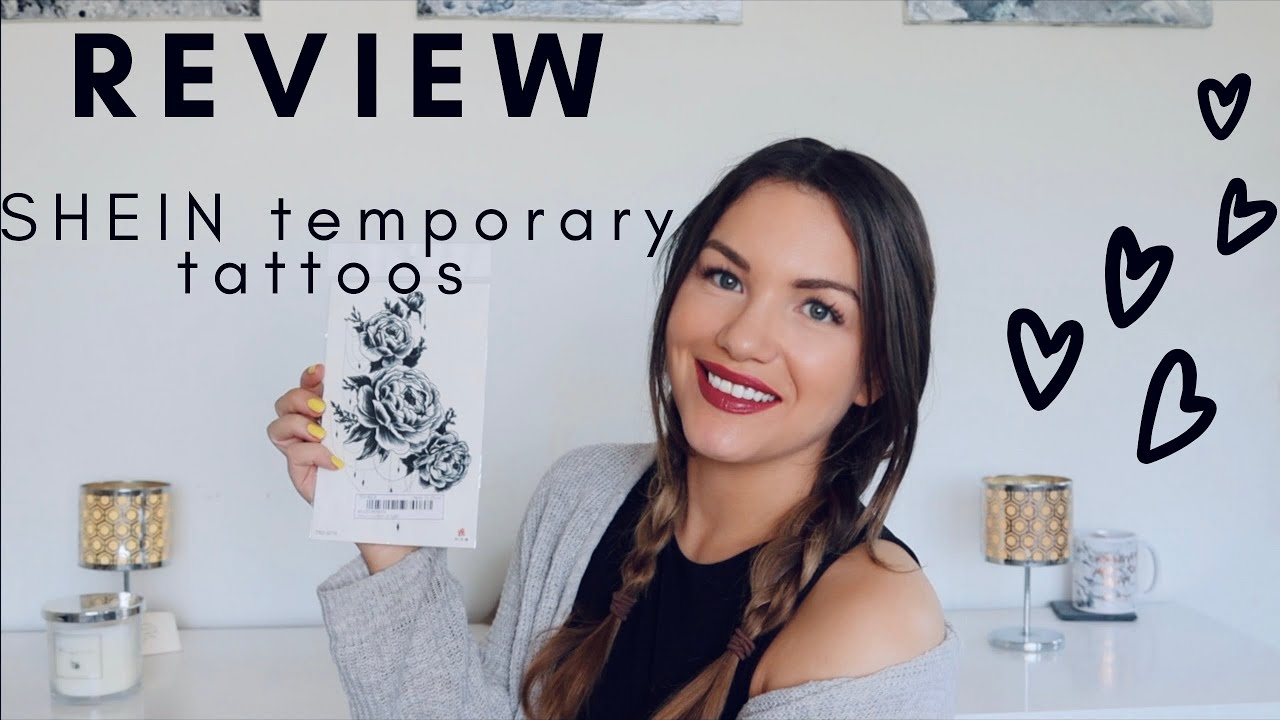I GOT A SLEEVE?! | Trying Out Shein Temporary Tattoos | Tattoo Review | Becki Babbles