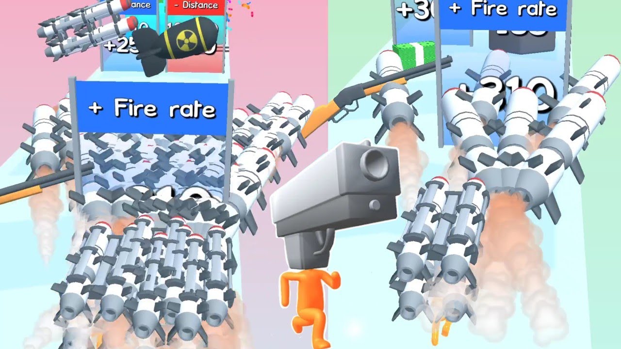 Gun Head Run MAX LEVEL Game - All Levels Android,iOS Gameplay NEW UPDATE