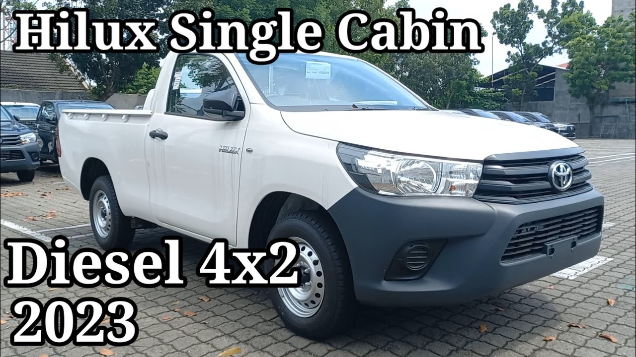 Toyota Hilux Single Cabin 2.4 MT Diesel 4x2 | Eksterior - Interior | Super White | Toyota Medan