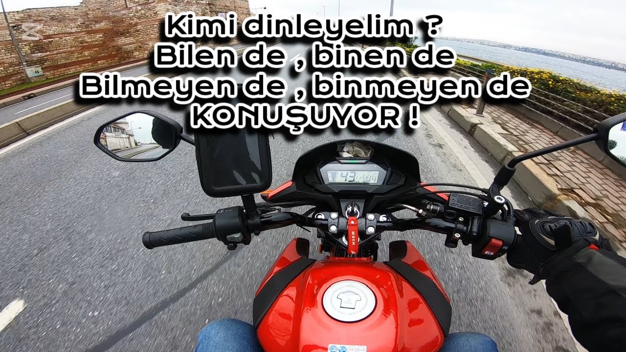 CB125F VLOG Herkesi dinlemeyin. Bol çantalı GS li tayfa çok mu biliyor ?