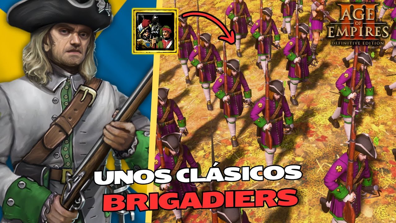 Una T&Iacute;PICA PARTIDA con BRIGADIERS en AGE of EMPIRES 3