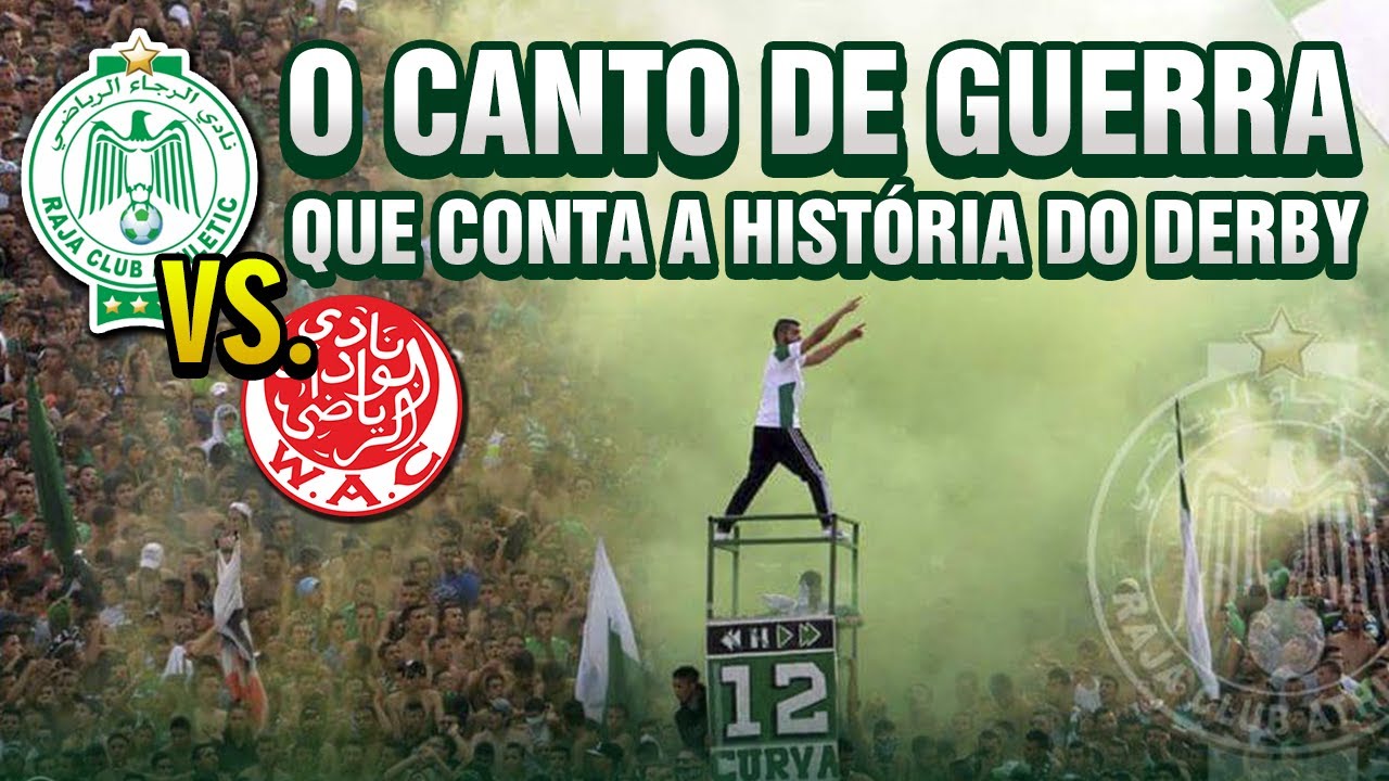 O INCRÍVEL CANTO DE GU3RRA DA TORCIDA DO RAJA CASABLANCA | Rassi Marfou3 (Legendado [PT/BR])