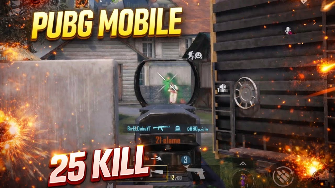 AMBARDA DURMADAN ÇATIŞTIM  | PUBG MOBILE İLK VİDEO 25 KILL!