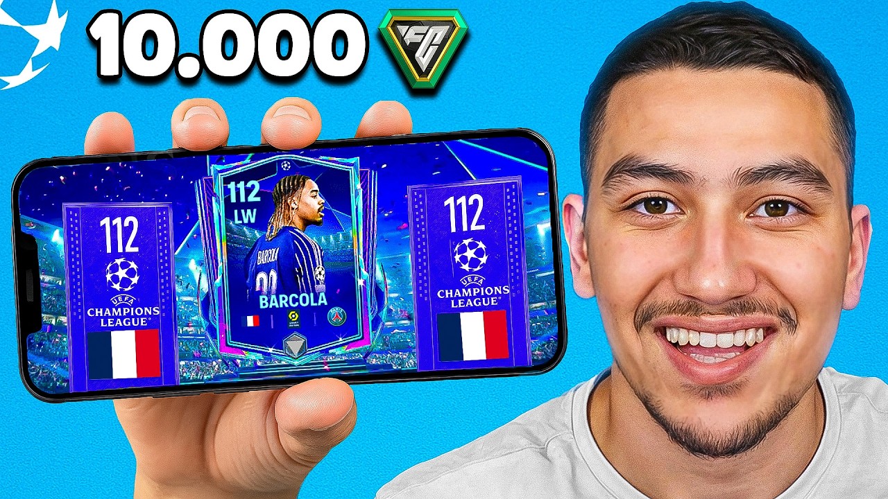 Je RECOMMENCE FC MOBILE avec 10.000 POINT FC !