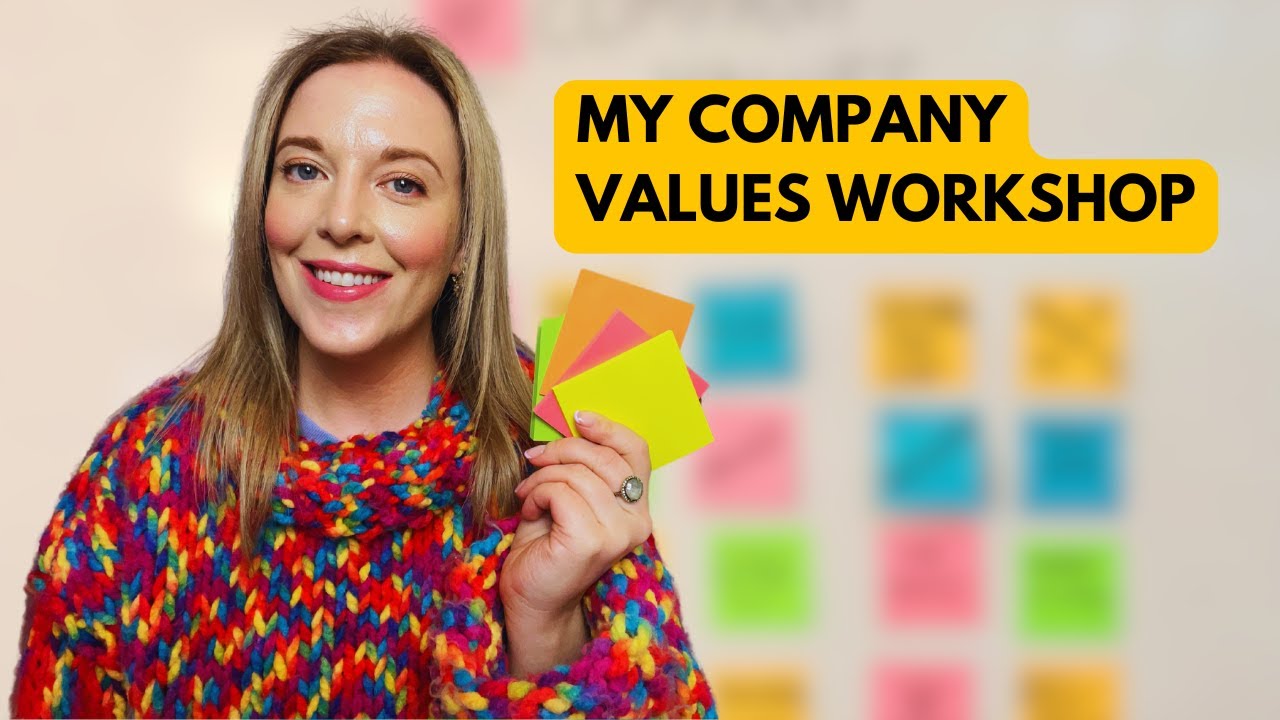 A Fun and Effective Company Values Workshop (by a culture coach)