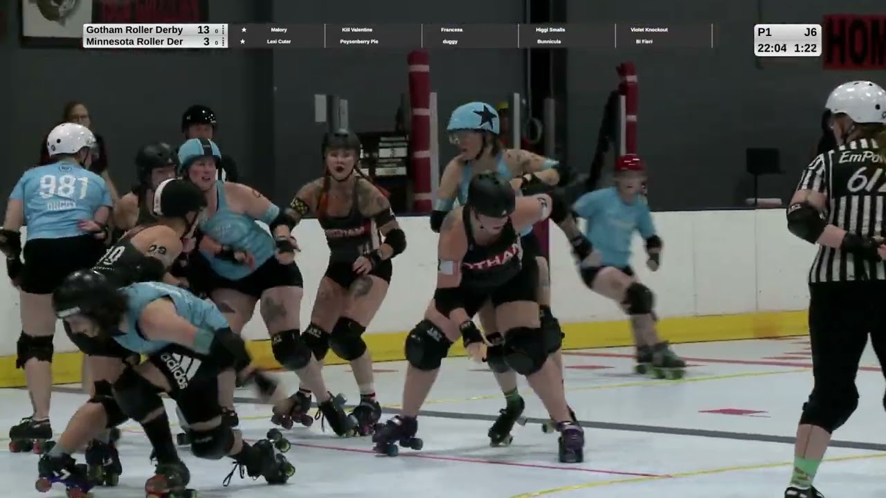 SIlence of the Jams Game 4:  Gotham Derby Vs Minnesota Derby