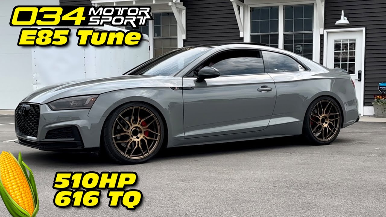 034 Motorsport Stage 2 Тюнинг E85 для B9 Audi S5!