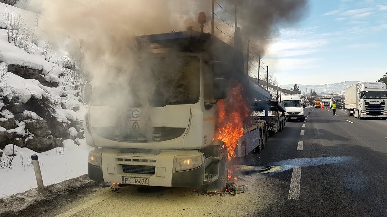 FIREFIGHTERS IN ACTION, POSTOJNSKI GASILCI V AKCIJI, 16. FEBRUAR 2018