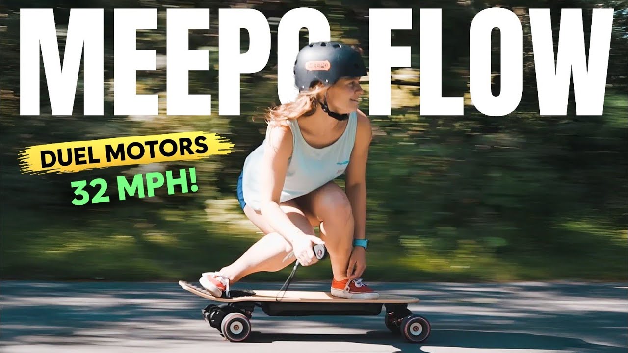 Meepo Flow Electric Skateboard | 32mph Duel Motors