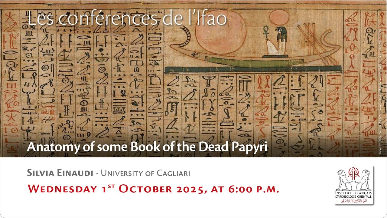 Anatomy of some Book of the Dead Papyri
- Silvia Einaudi
