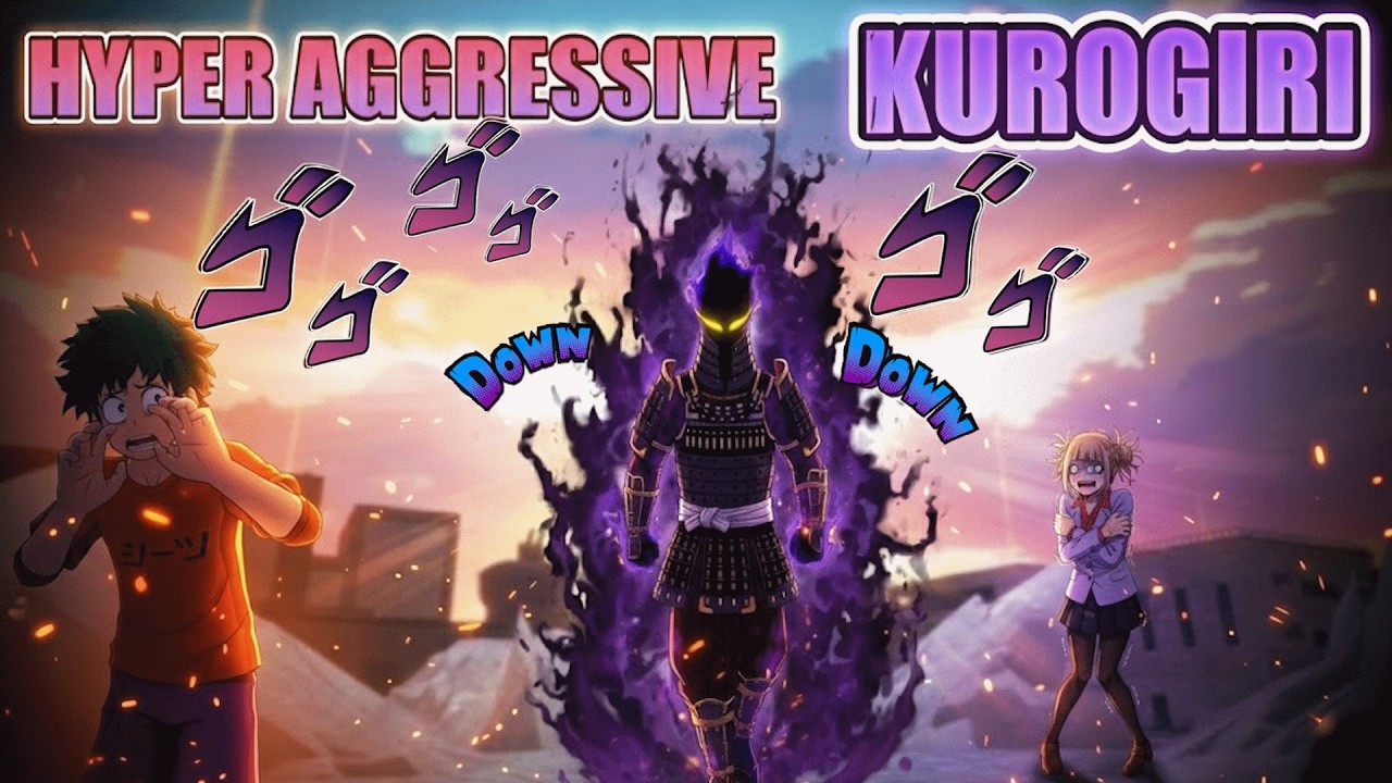 A couple of aggressive KUROGIRI matches | My Hero Ultra Rumble