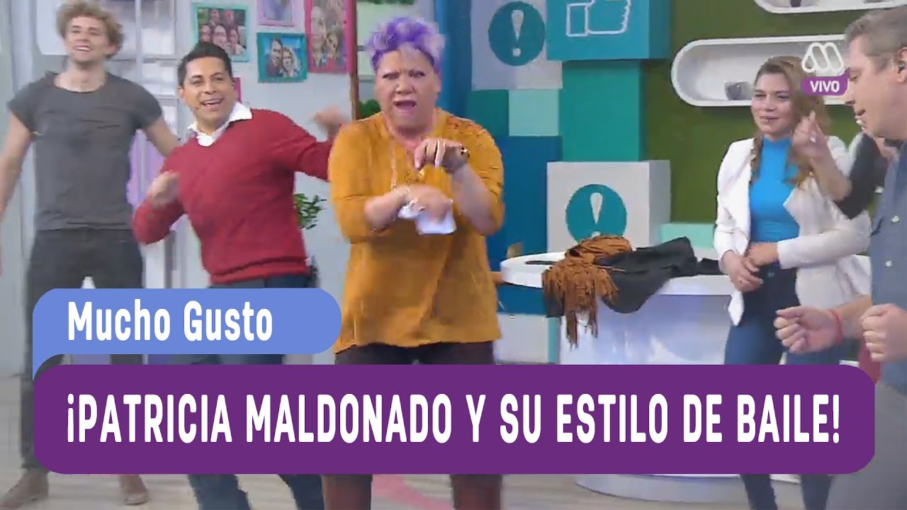 ¡Patricia Maldonado y su estilo de baile! - Mucho Gusto 2017