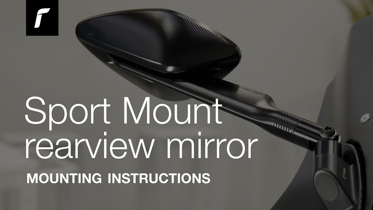 Sport Mount rearview mirror mounting instructions