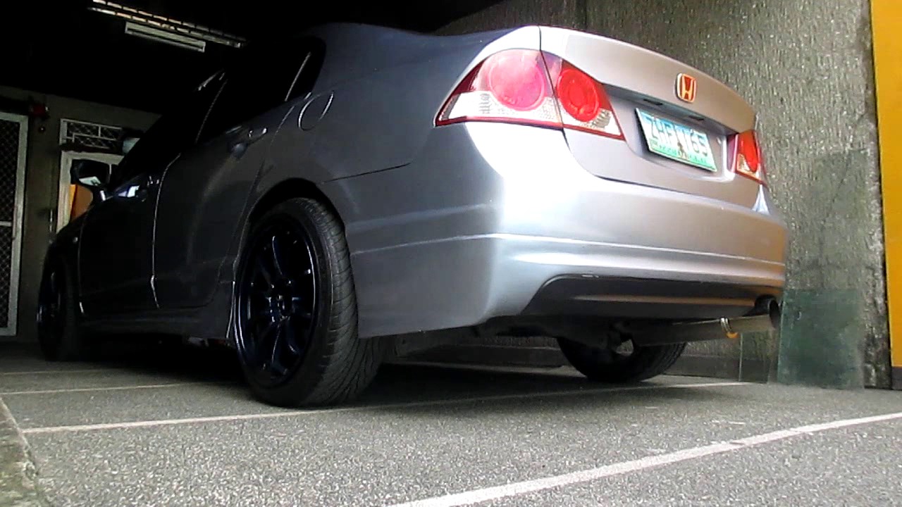 Honda Civic FD1 (R18 engine) Full Exhaust