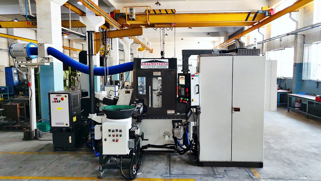 Revolutionizing Precision: The 5-Axis Centerless Grinder | Automation & Quality Excellence