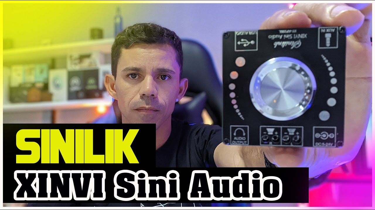 Receptor Bluetooth 5.0 Áudio Mp3 C Amplificador DA aliexpress SINILINK DE 100W