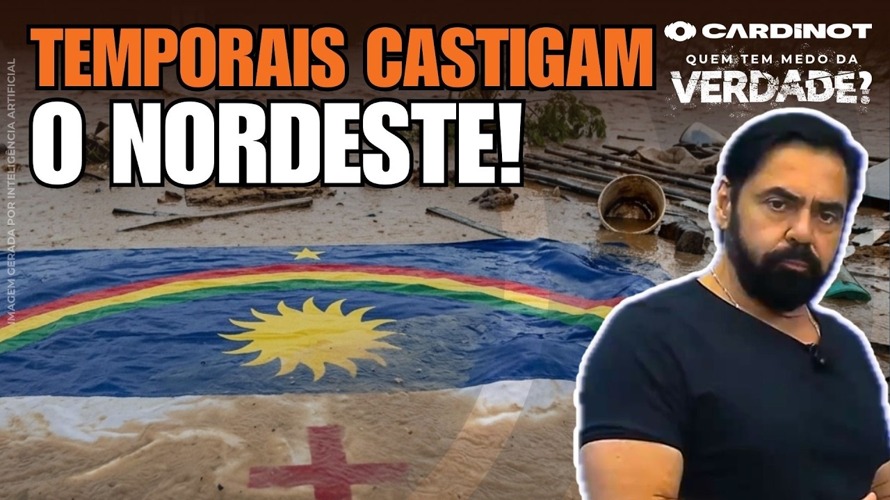 TEMPORAL no AGRESTE de PERNAMBUCO derruba ÁRVORES e ALAGA CIDADES! ASSISTA AGORA