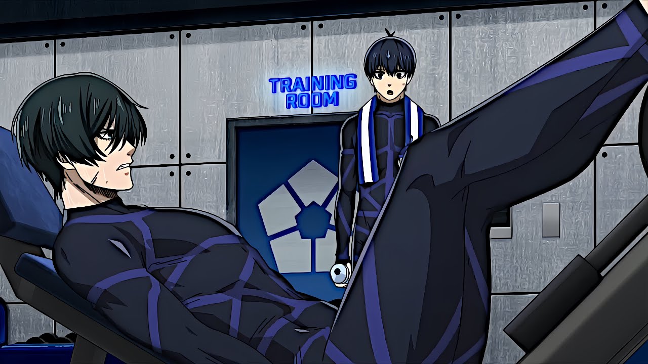 Isagi Finds Rin Working Out || Blue Lock Season 2 Episode 5