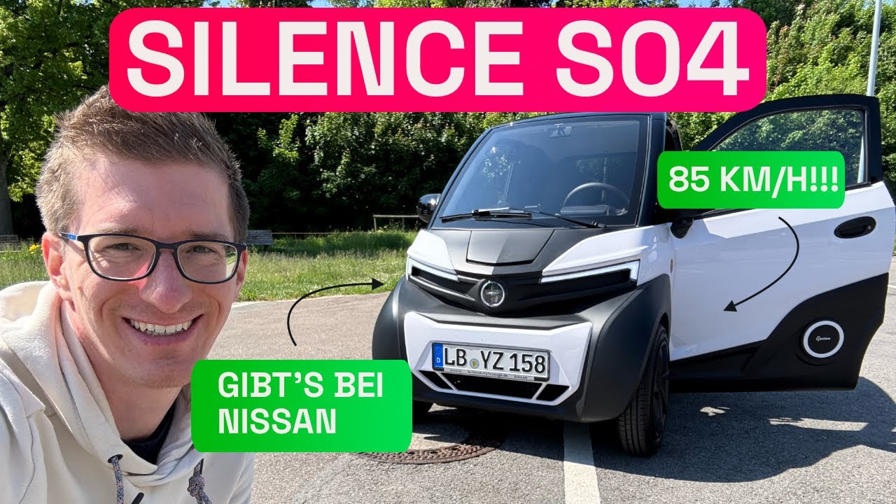 Bei Nissan gibt's jetzt Microcars: Silence S04 L7e (85 km/h) - Autophorie