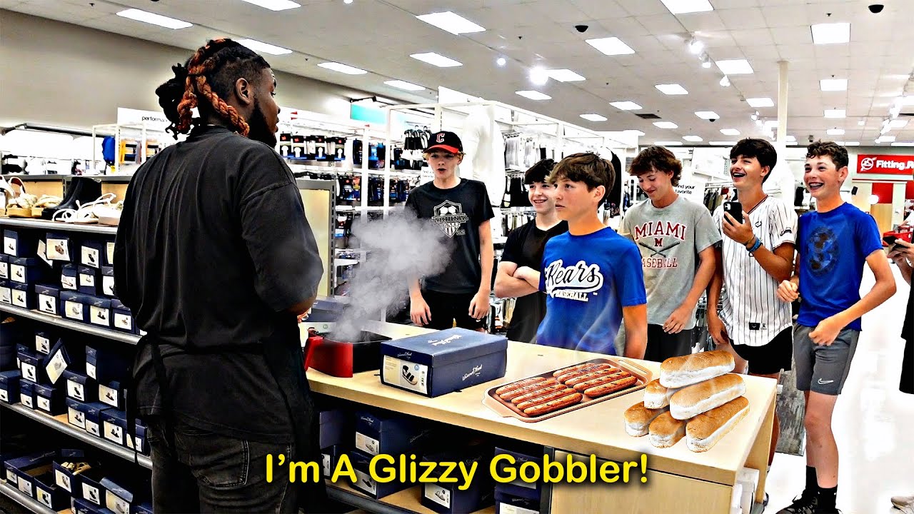 Cooking Glizzys In Stores Prank!