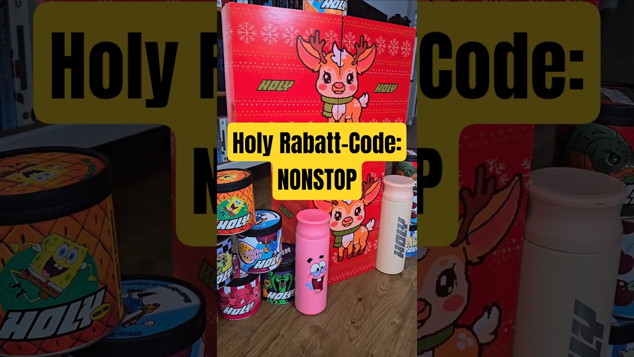 ✅ 10% Holy Rabatt-Code: NONSTOP #holyenergy #holy #softdrinks #rabatte #rabattcode #sparen #fyyyppp