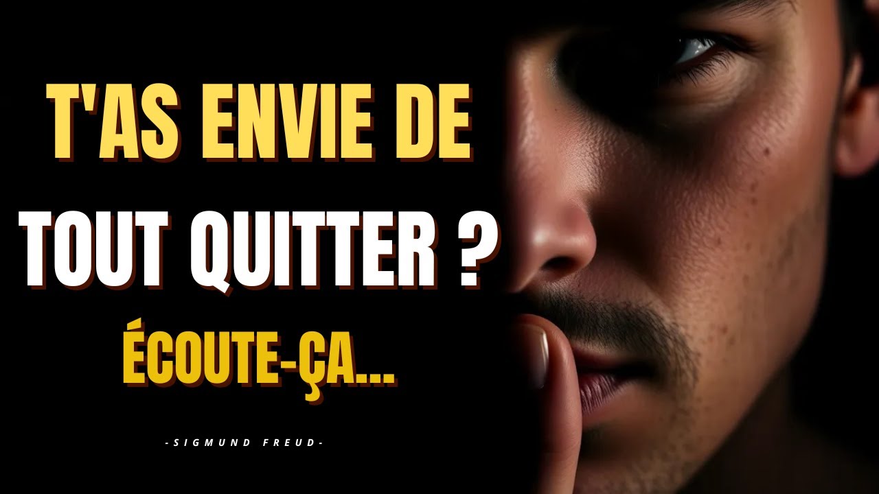 T'es pas quelqu'un de bien, t'es juste une lâche