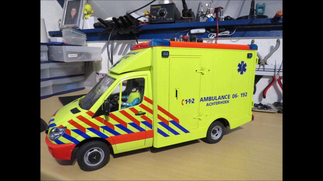 Bruder Sprinter Ambulance rc conversion