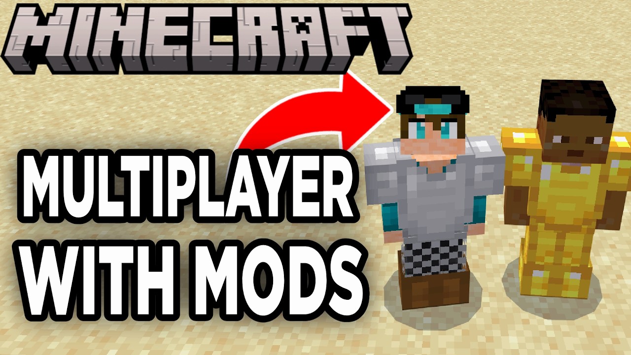How To Play Multiplayer In Minecraft Java Edition With Mods! - Tutorial