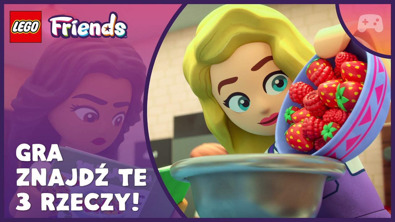 Gra 🔍🕵️ Znajdź trzy produkty spożywcze! 🍣 | LEGO Friends: Następny rozdział