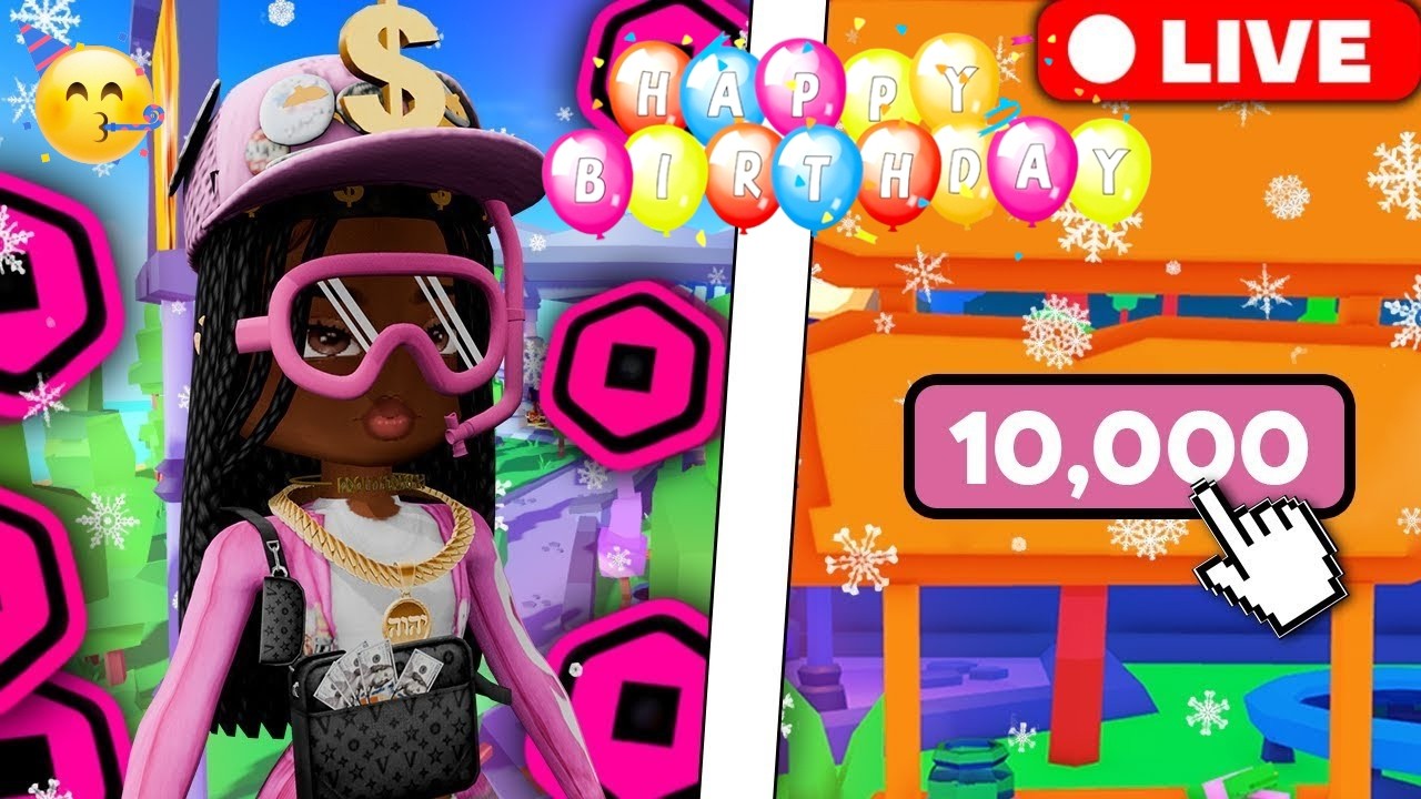 🔴LIVE🔴ROBLOX PLS DONATE | BIRTHDAY STREAM 🎂 | 💸 GIFTING ROBUX TO VIEWERS !