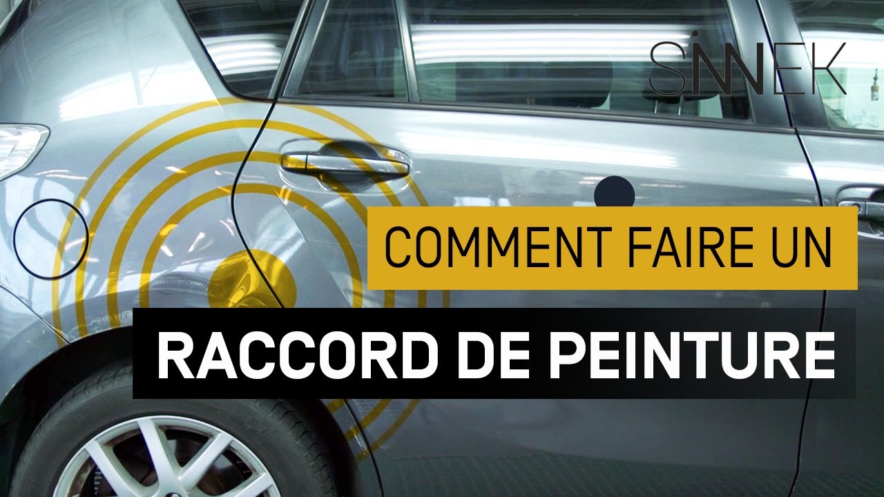 Comment faire un RACCORD de PEINTURE sur une Carrosserie