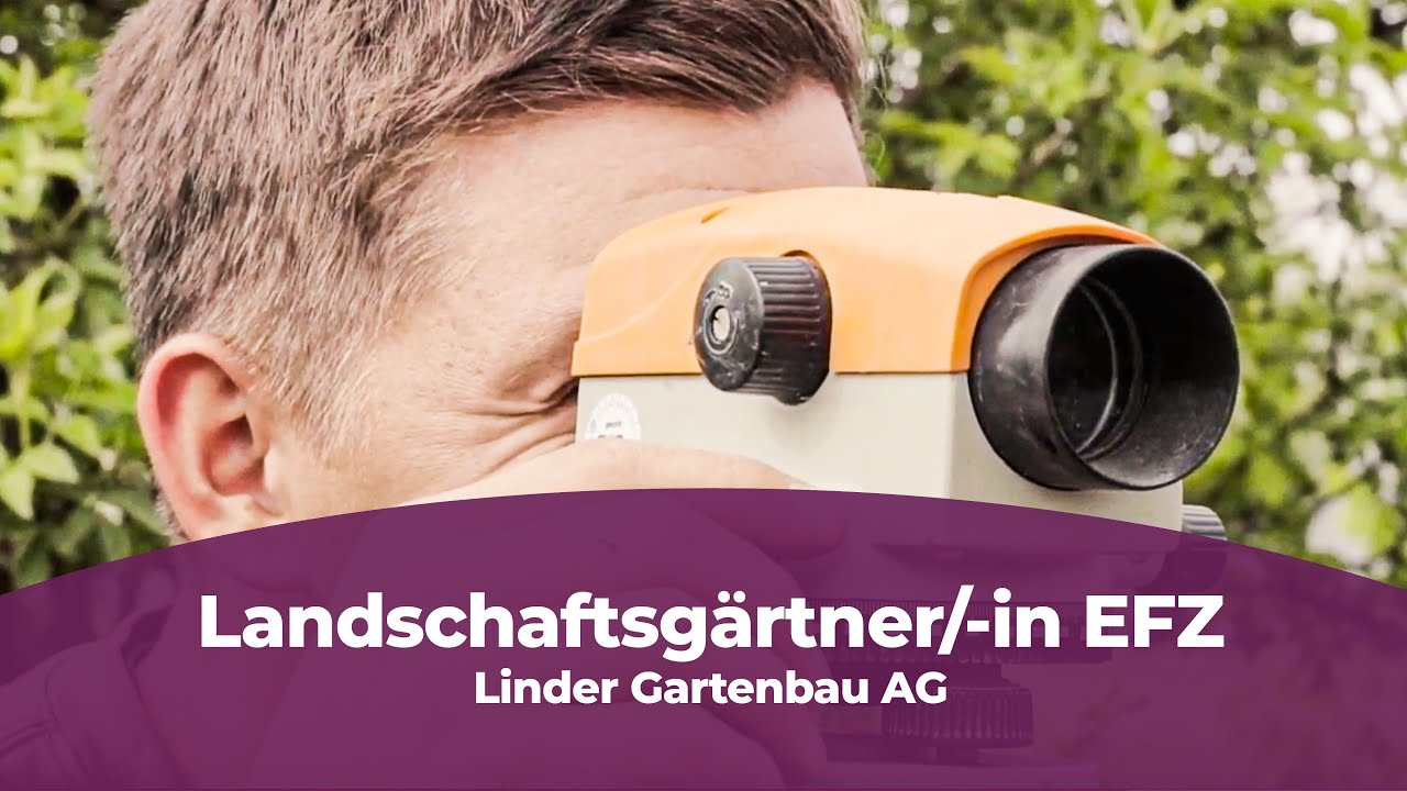 Eine Lehre als Landschaftsgärtner/-in EFZ bei Linder Gartenbau