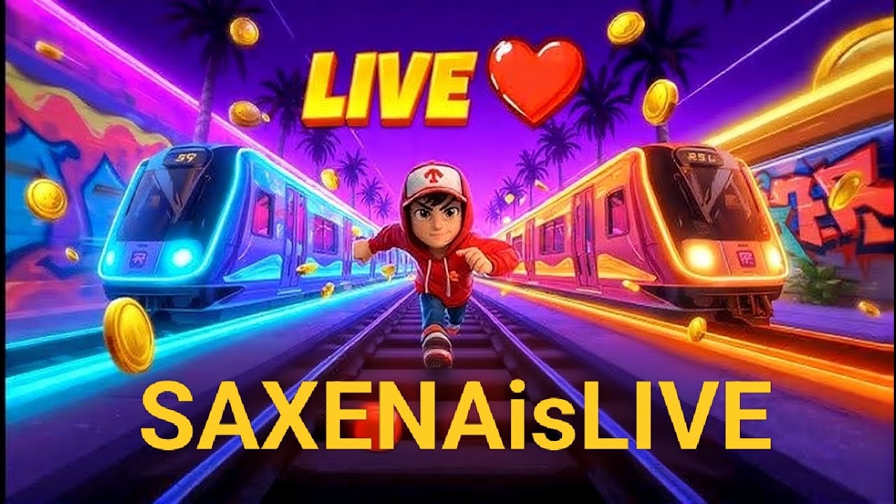 Live On 🛑 Subway surfers, let's play and talk #subwaysurfers #shortlive #verticallive