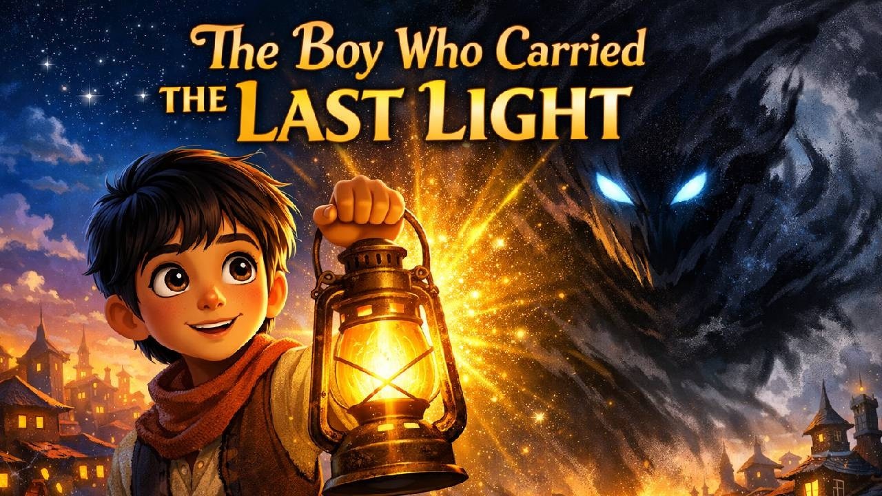 The Boy Who Carried the Last Light | A Magical Animated Story