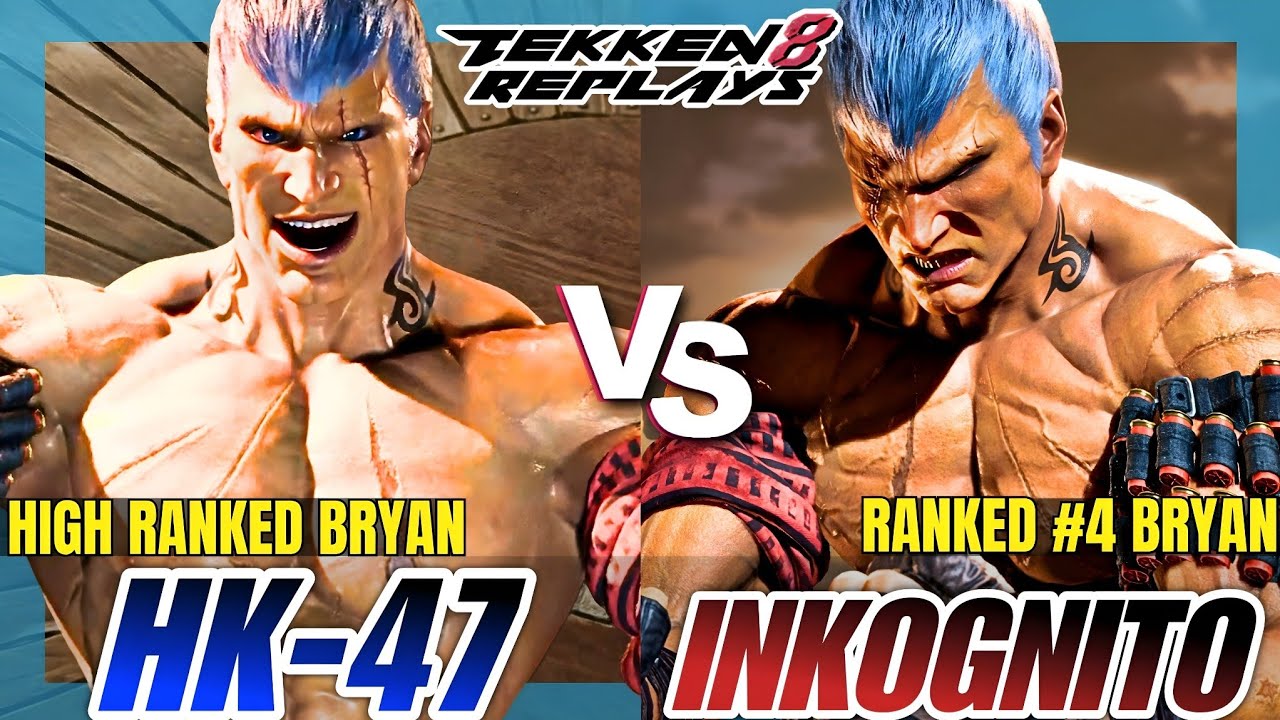 Tekken 8 | HK-47 (Bryan) vs Inkognito (Bryan) | High Level Ranked Match Replay