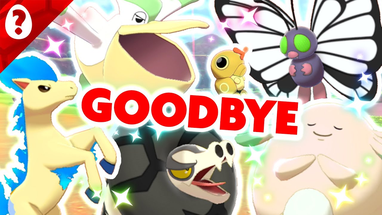 Say GOODBYE to these 6 EPIC SHINY POKEMON....