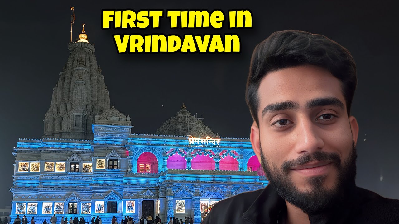 First time in Mathura Vrindavan Barsana 🙏