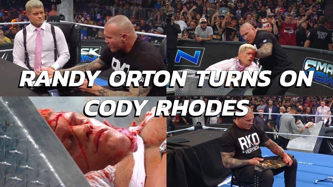 Randy Orton Turns Heel On Cody Rhodes in Epic Fashion