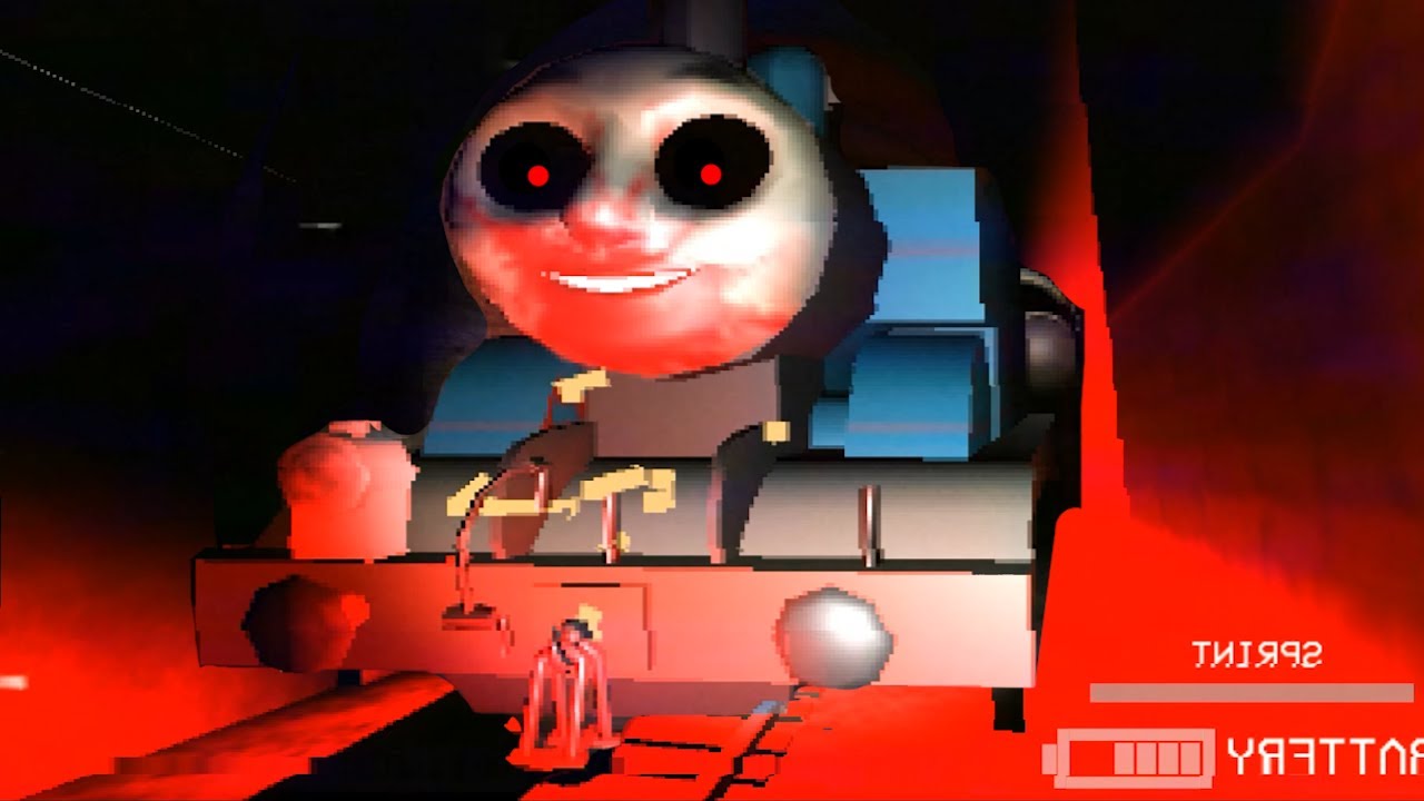 恐怖のトンネル『人間をひくトーマス』が襲ってくるホラーゲームが閲覧注意級にヤバすぎる（絶叫あり）