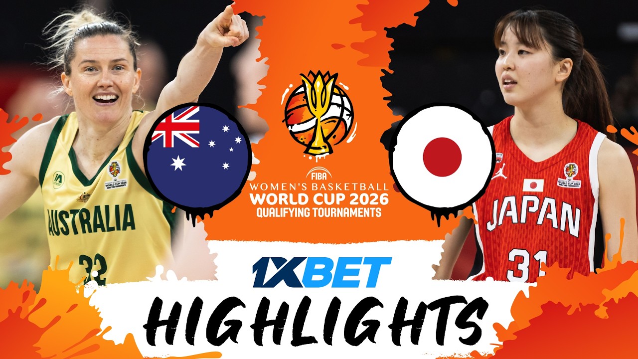 Australia 🇦🇺 v Japan 🇯🇵 | Highlights | #FIBAWWC 2026 Qualifying Tournament